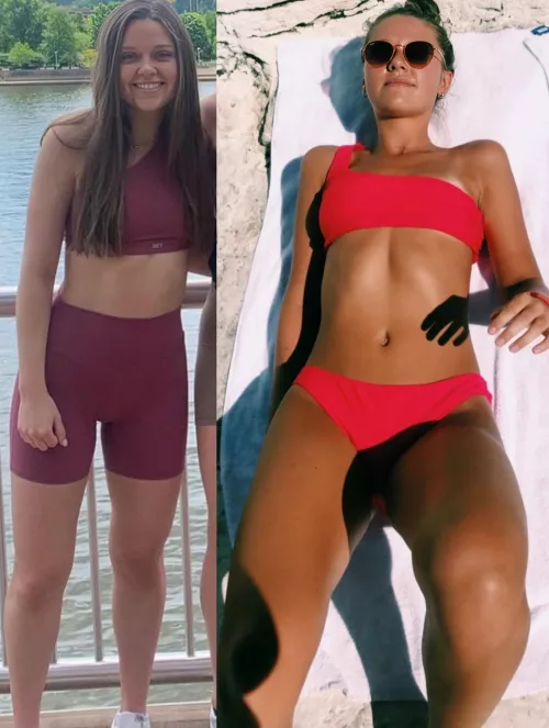 College girl in my Yoga Class 🤤