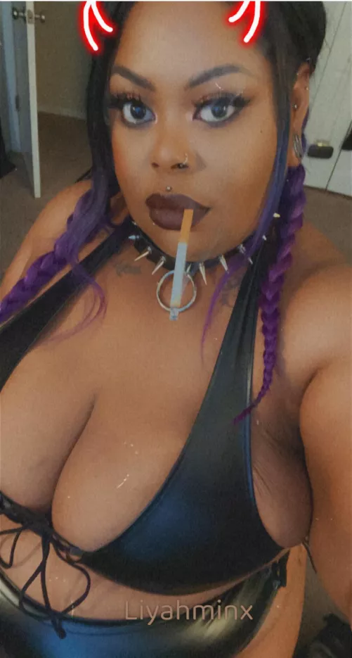 Cute and diabolical 😈🖤