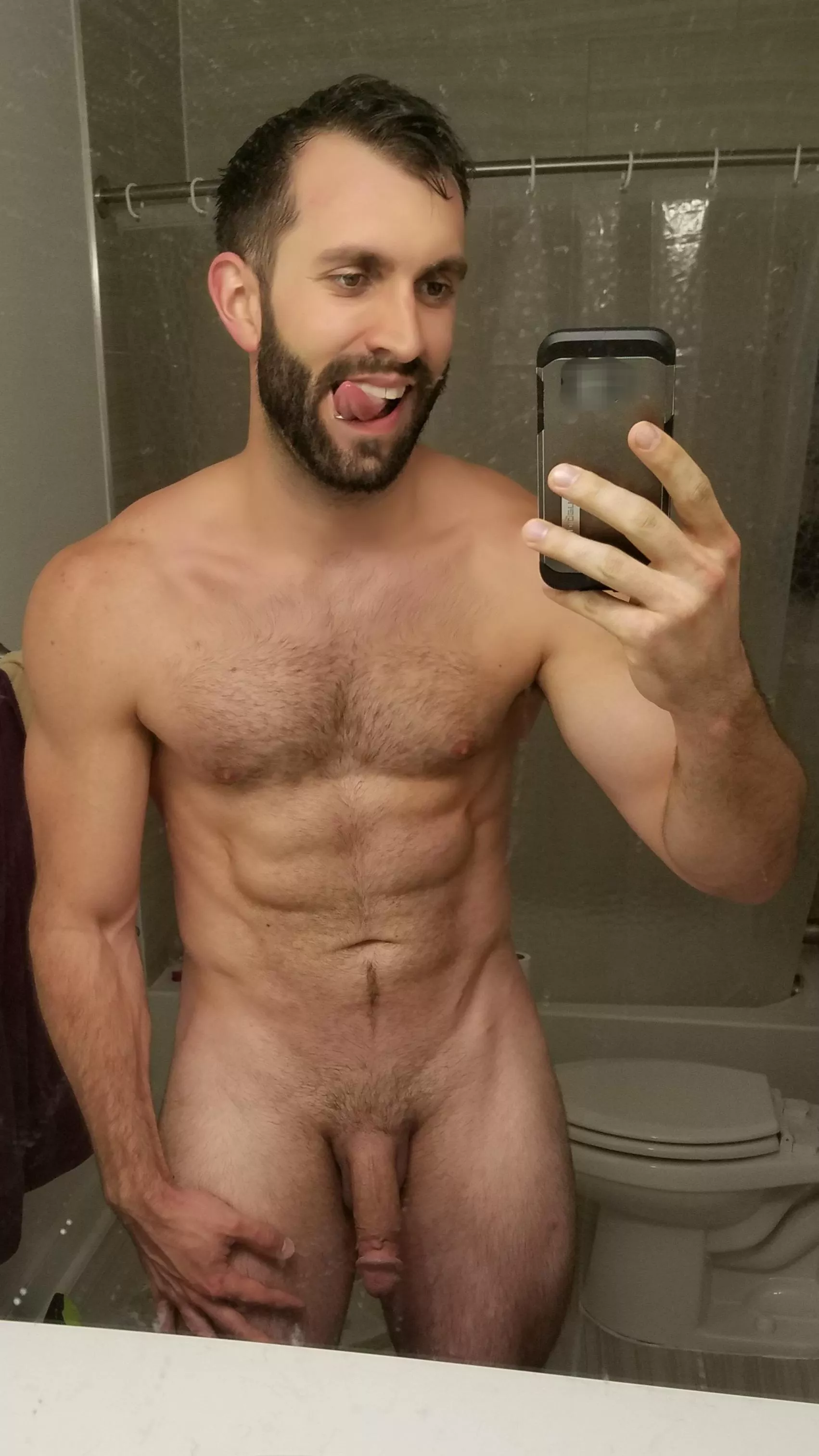 Early morning workout #1 complete! Care to assist with some post-lift cardio? 😈