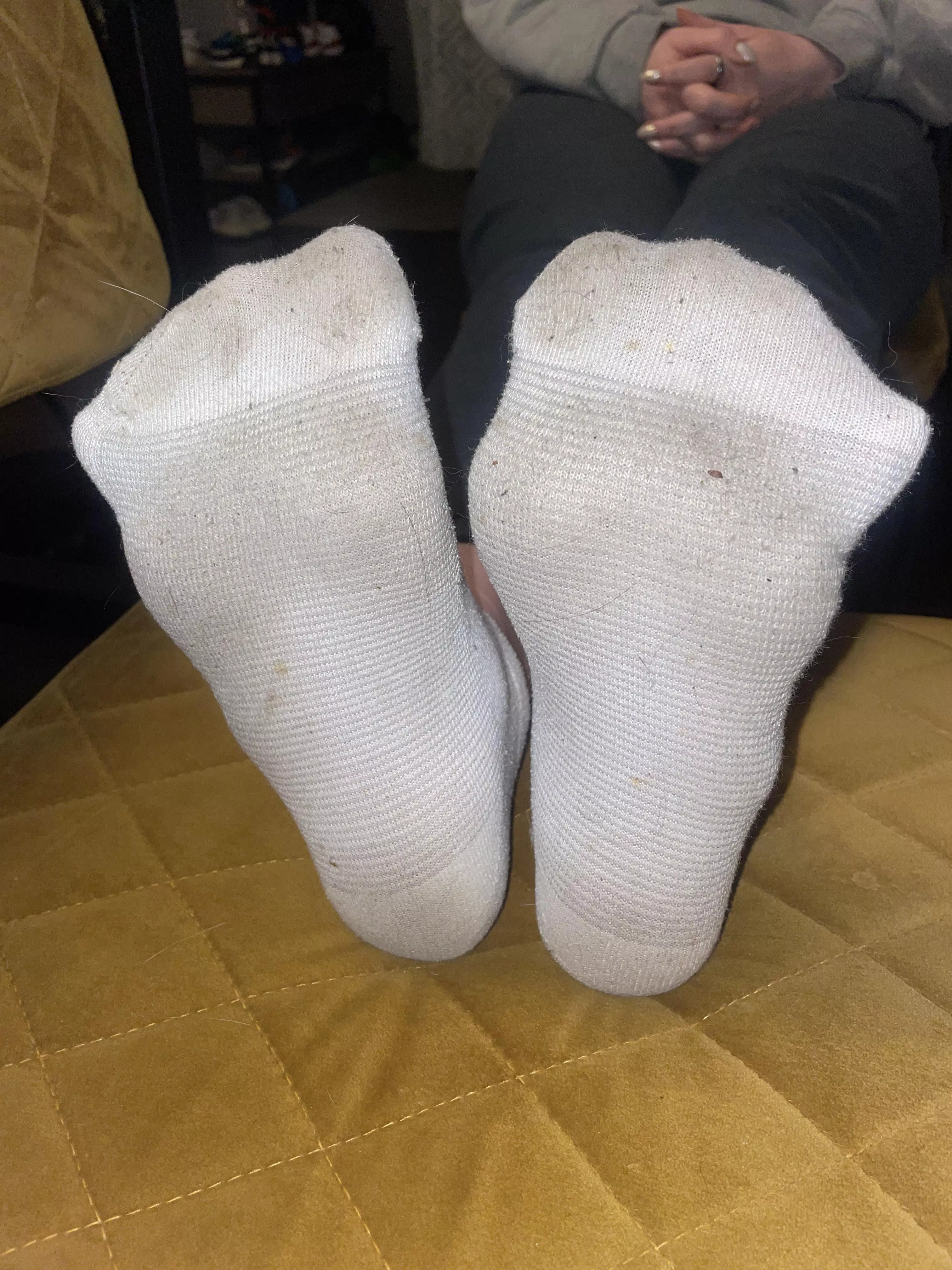 End of the day socks🤍🤍