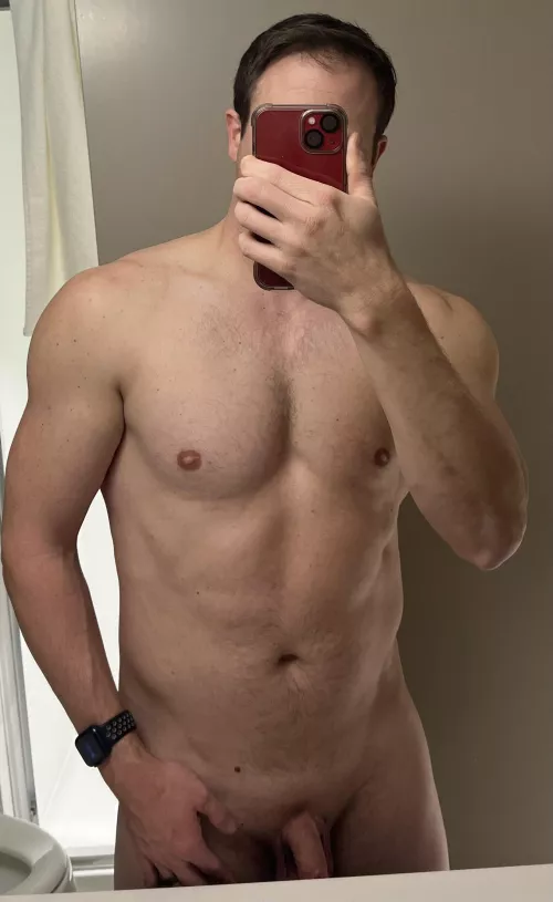 End of the workday selfie - hotel edition [43]