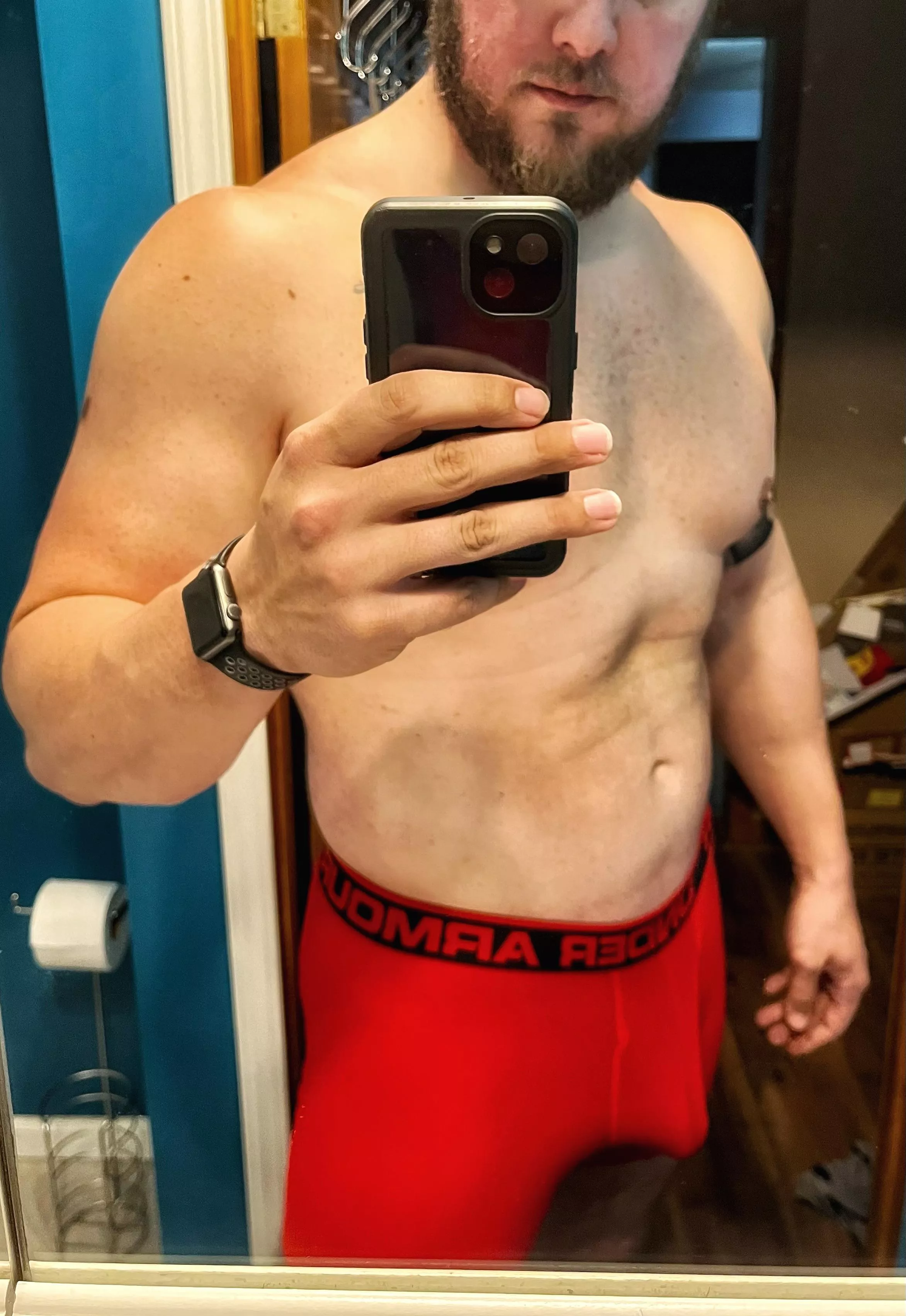 Finished with my workout… but i think something else needs worked out too