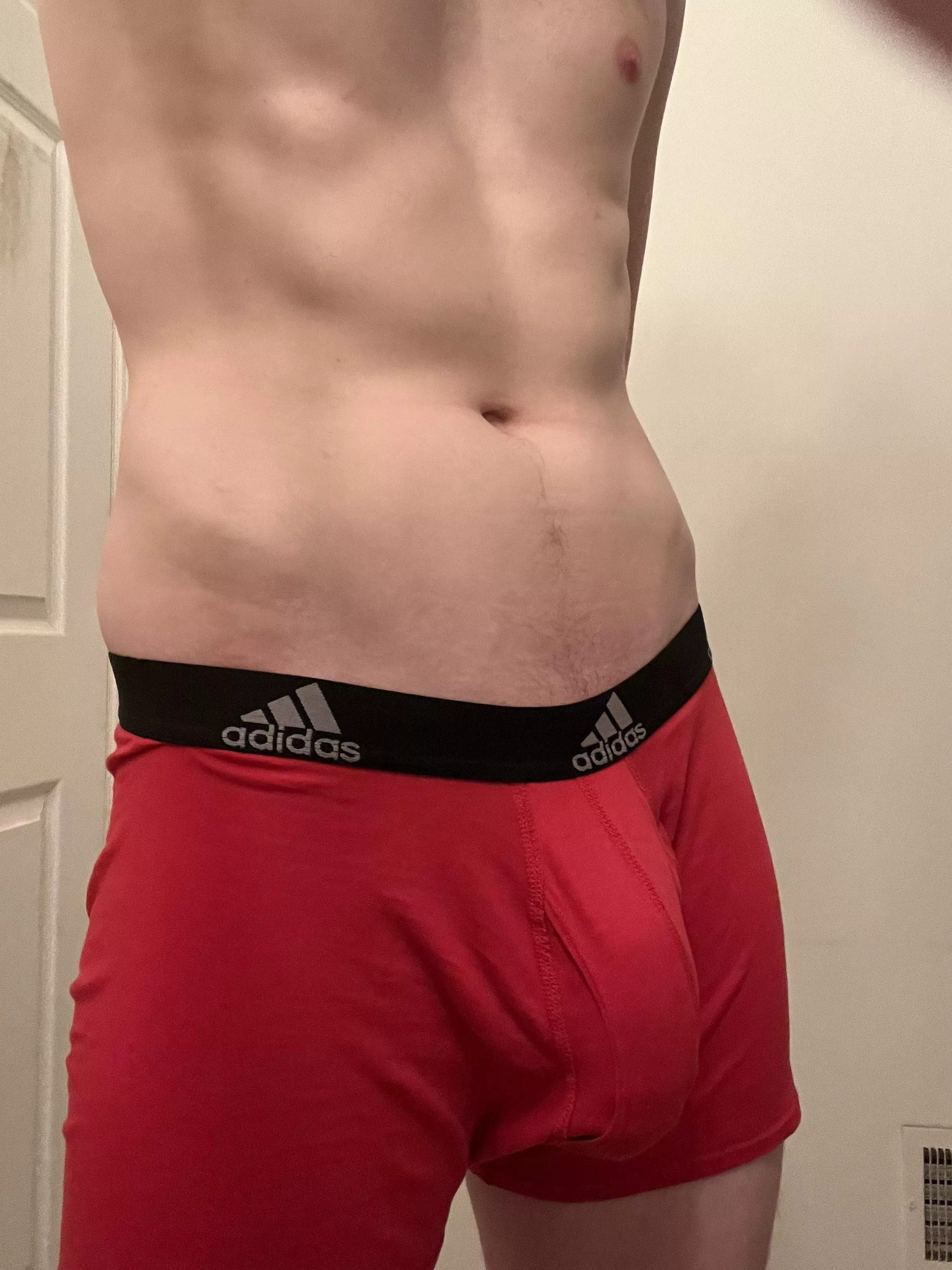 Fresh out of the shower, waiting to get dirty ;)