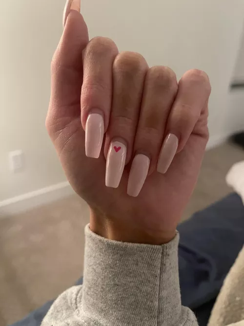 Getting my nails done on Thursday. Which one of you lucky boys will be paying for my fresh set ?