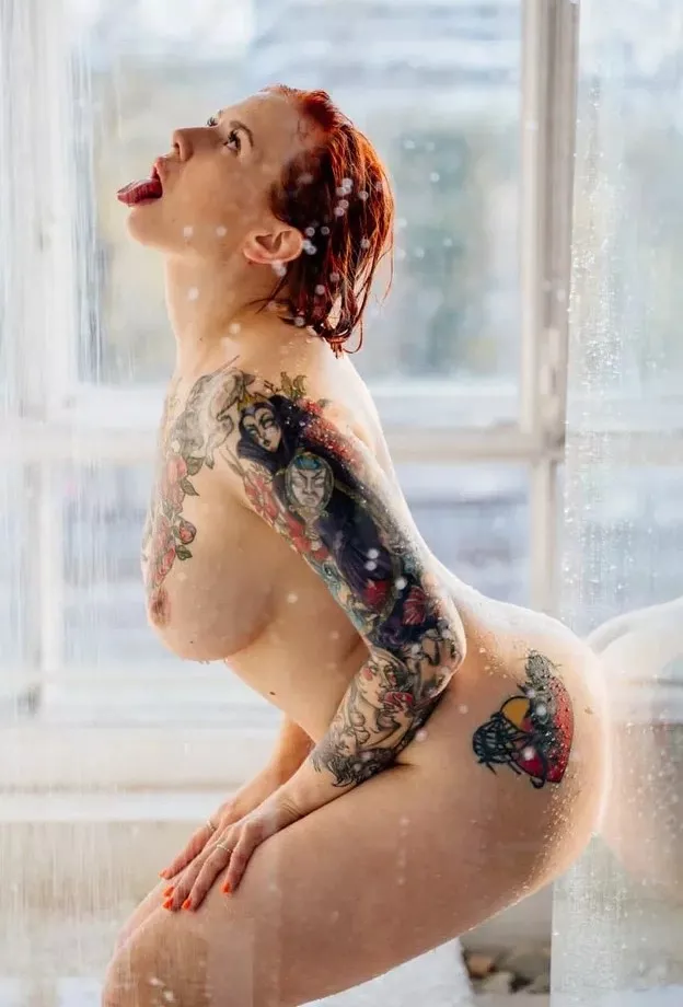 Help me wash my breasts and fill my mouth