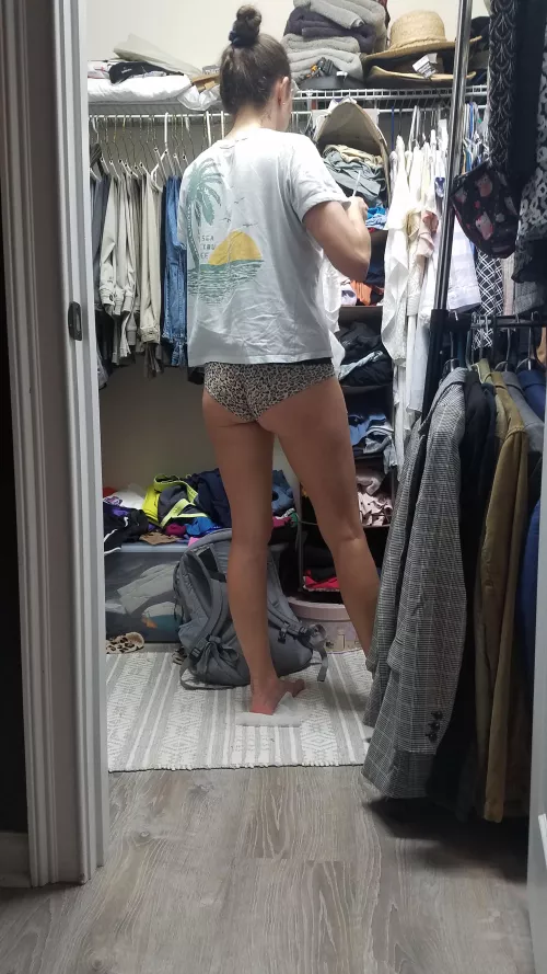 Hoping she's ready to come out of the closet