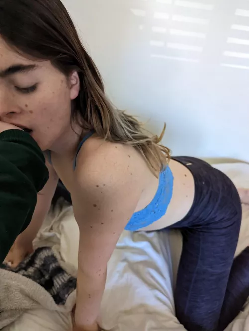 I love having fingers shoved down my throat