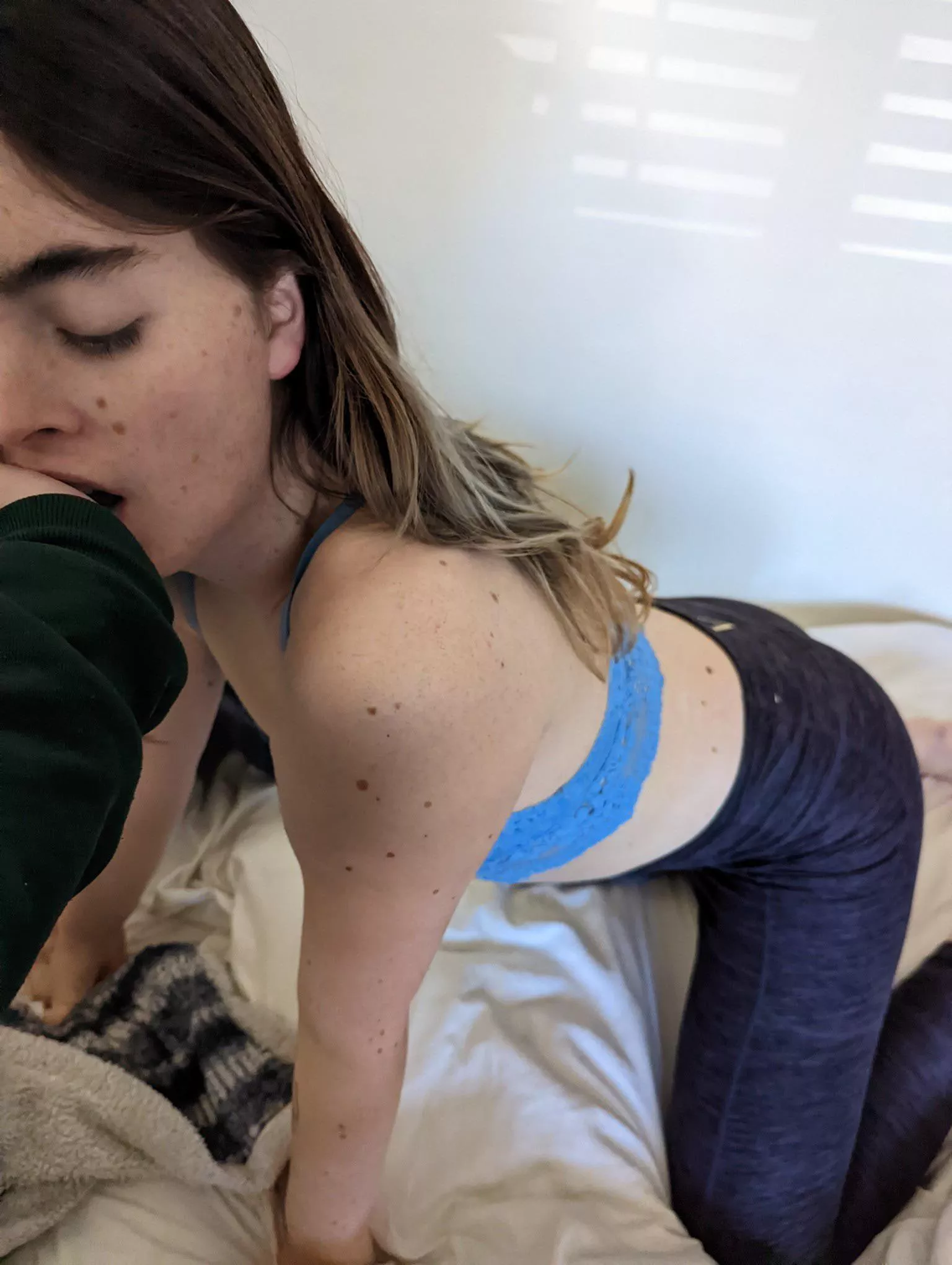 I love having fingers shoved down my throat