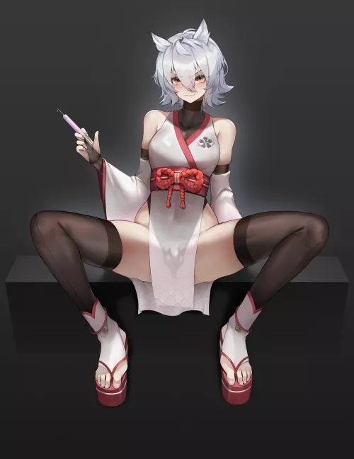 Maya Spreading Show Off (Gins) [Azur Lane]