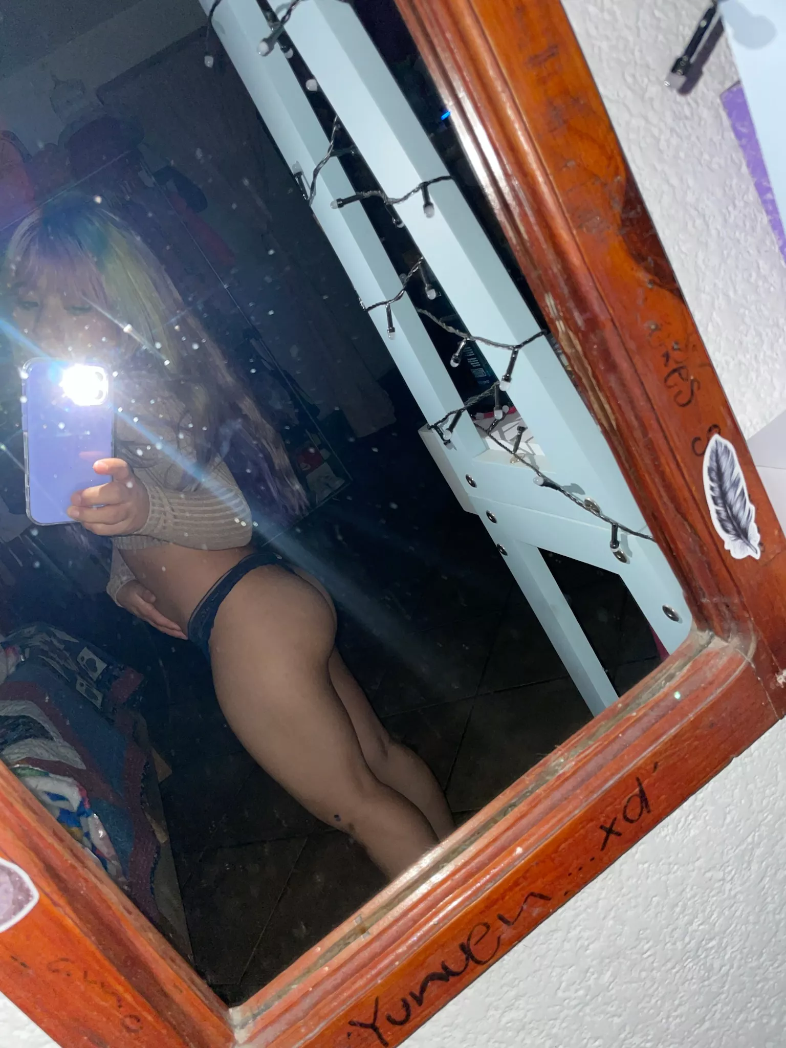 My 4 feet tiny bubble butt 😈