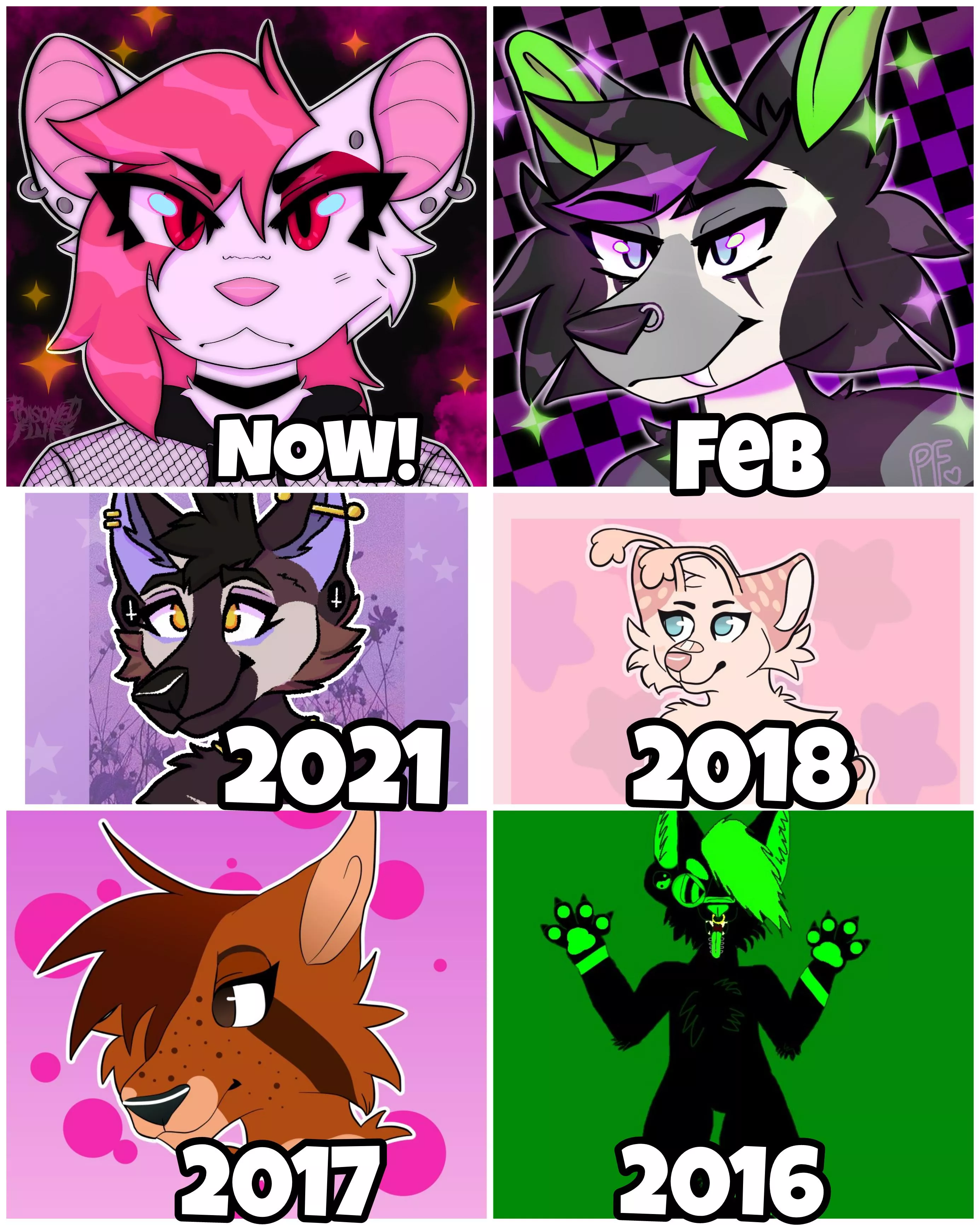 My art over the years!