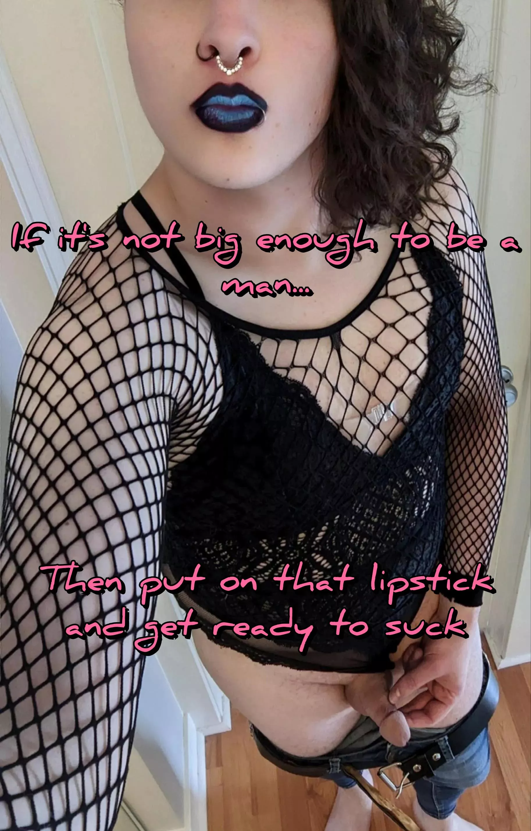 My lips are done up and ready