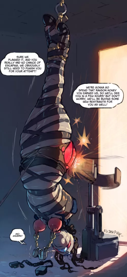 Naughty Prisoner get Punished!