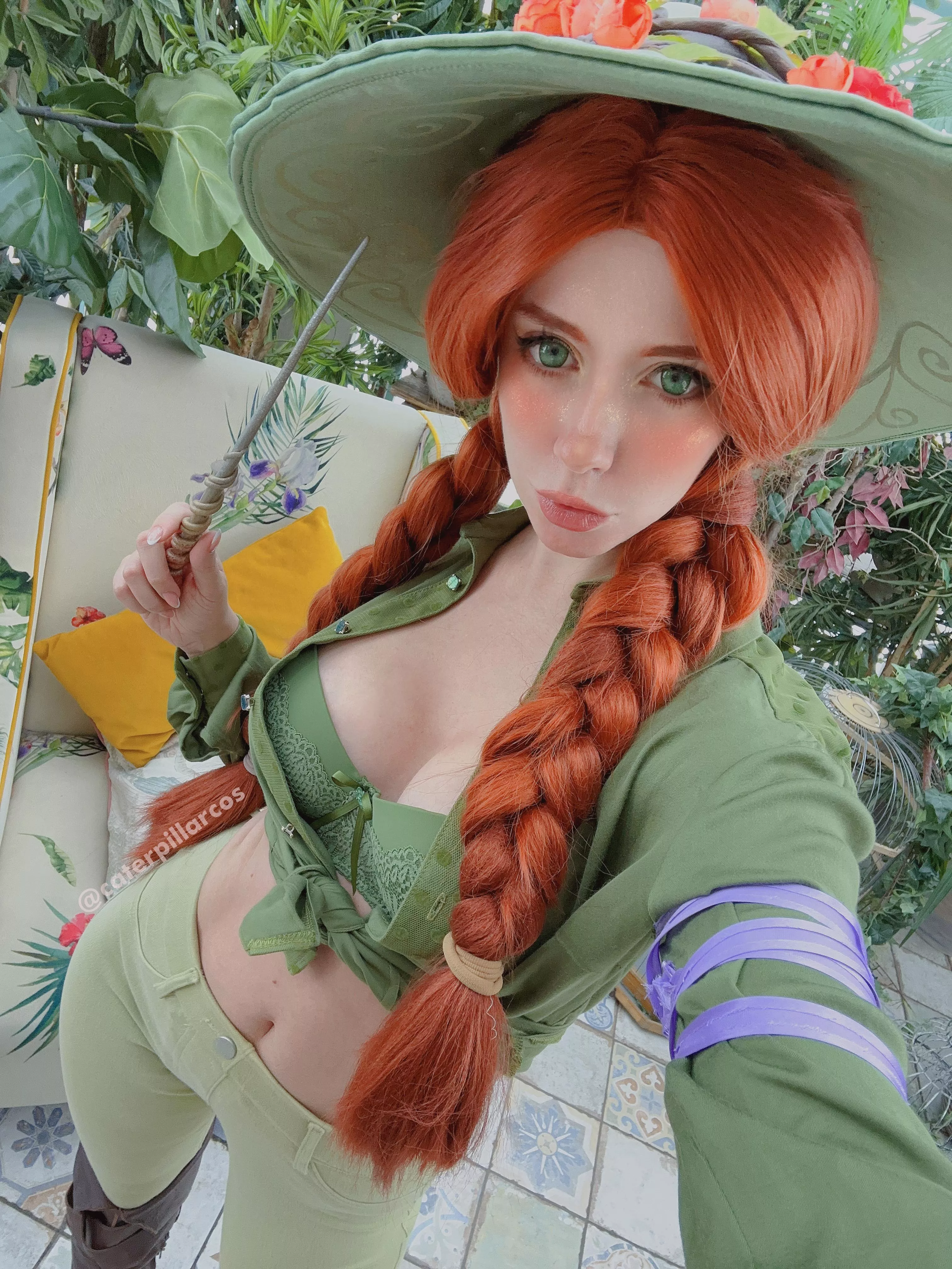 Professor Garlick from Hogwarts Legacy by Caterpillarcos