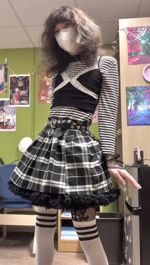 Some black and white