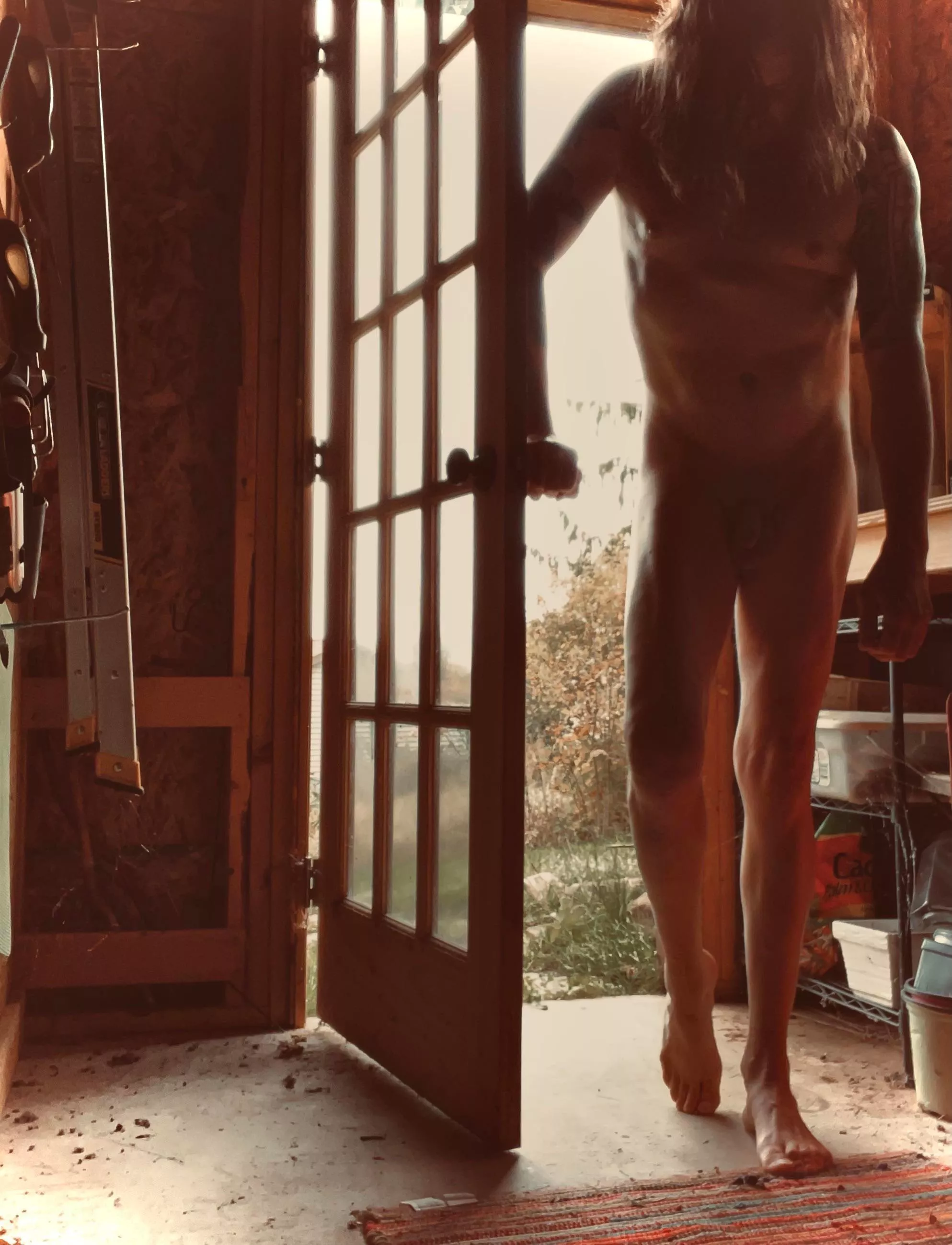 Through the open door…