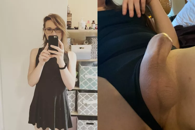 Tiny girl, huge dick