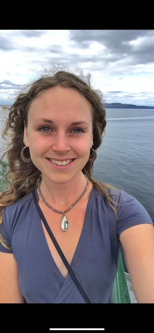 Trying to distract the ferry boat driver…