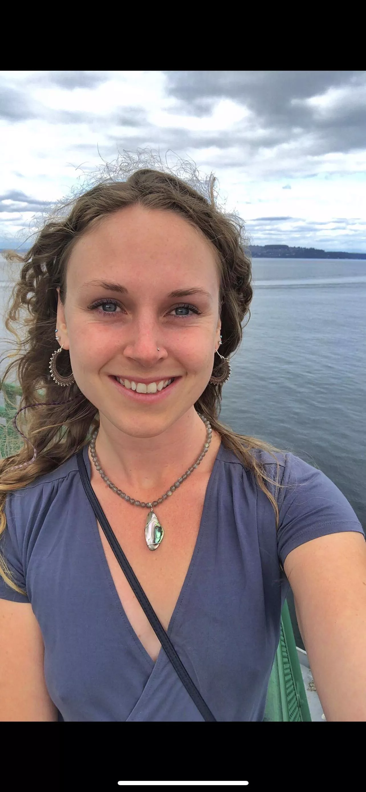 Trying to distract the ferry boat driver…