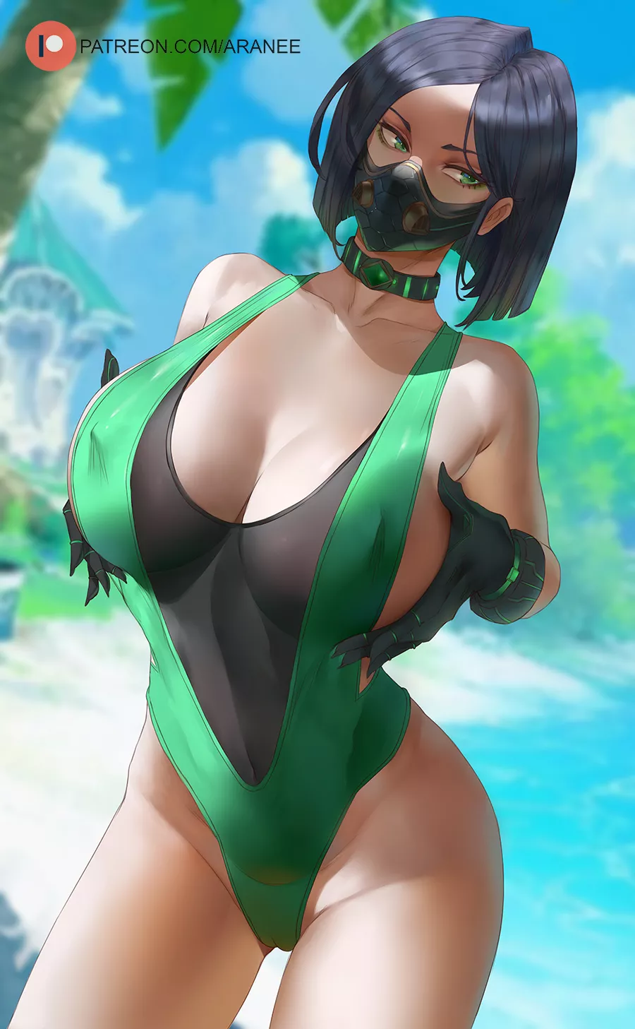 Viper Swimsuit Beauty ( Araneesama) [Valorant]