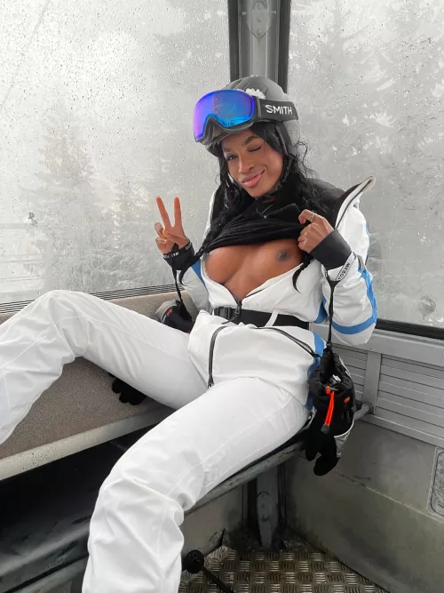Would you dare to have a quickie in the ski-lift?