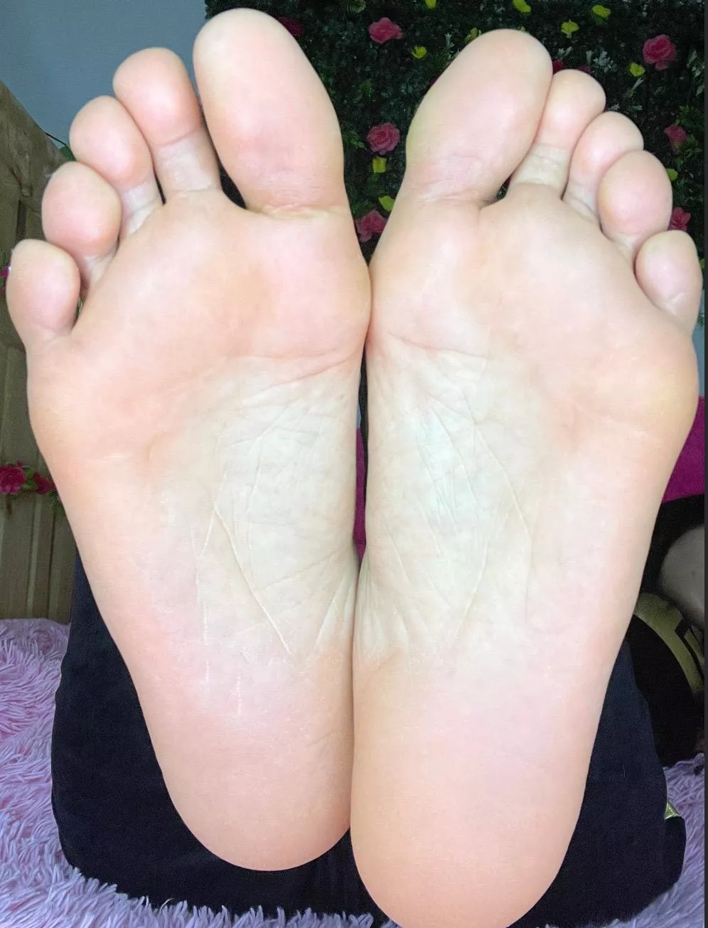 would you like to lick my soft soles?