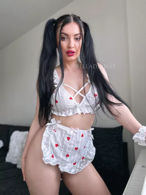 Your flat is tidied up, can I take care of you now?