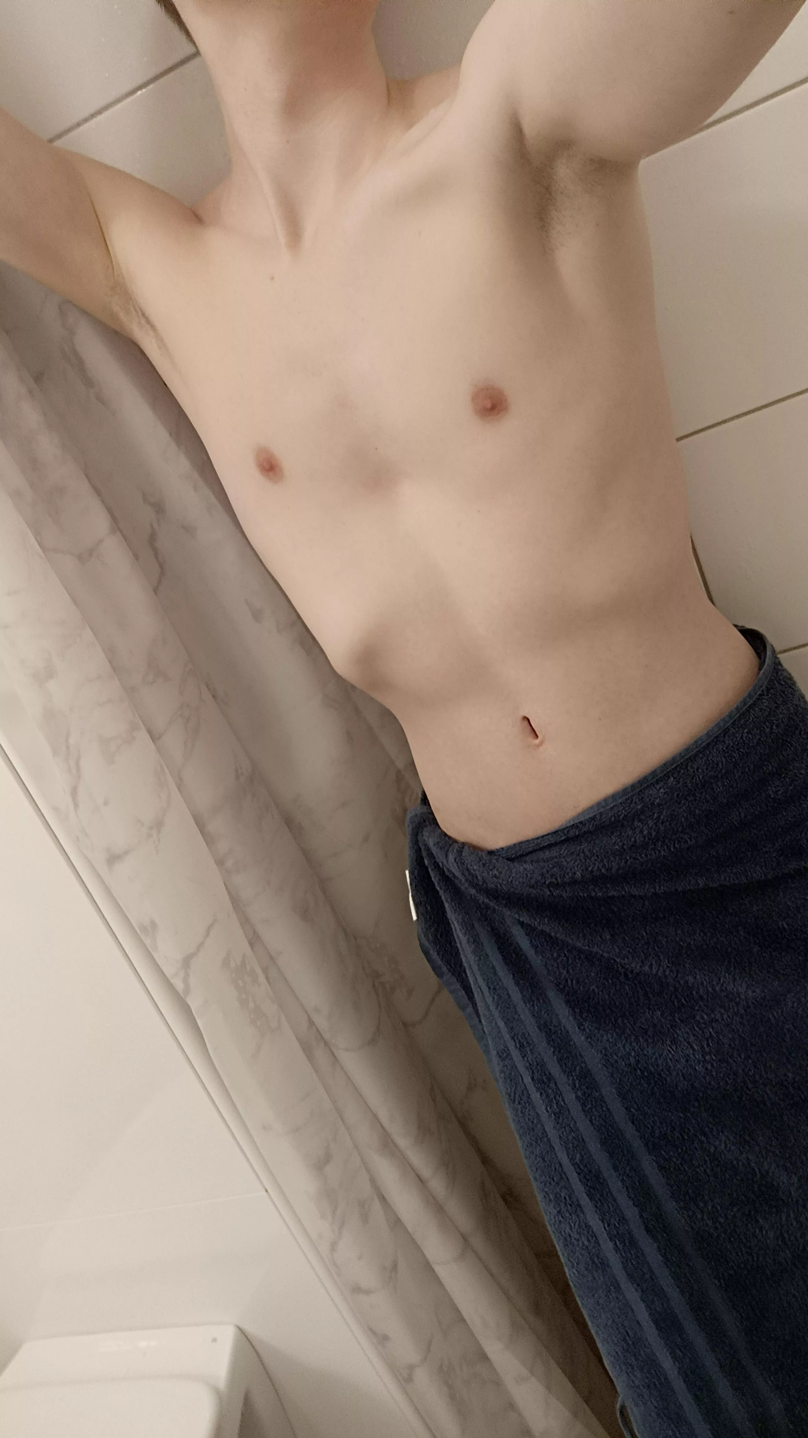 18 Should I drop my towel?