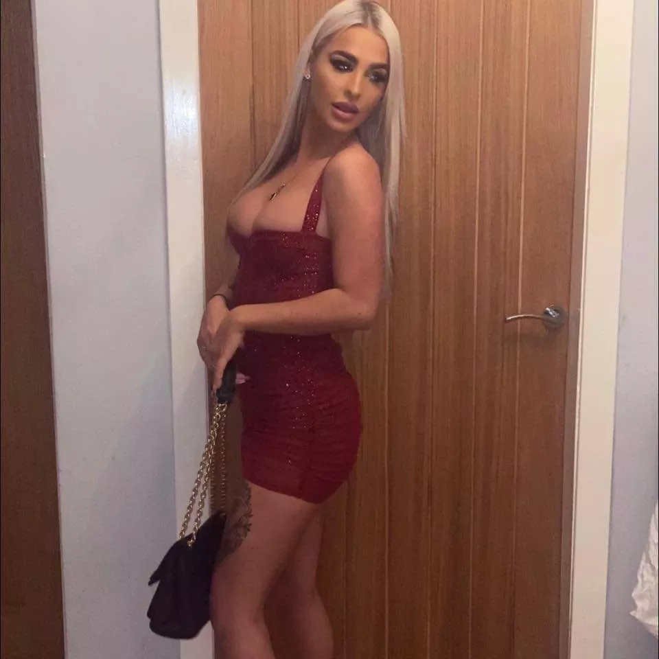 A lot of trust in that dress