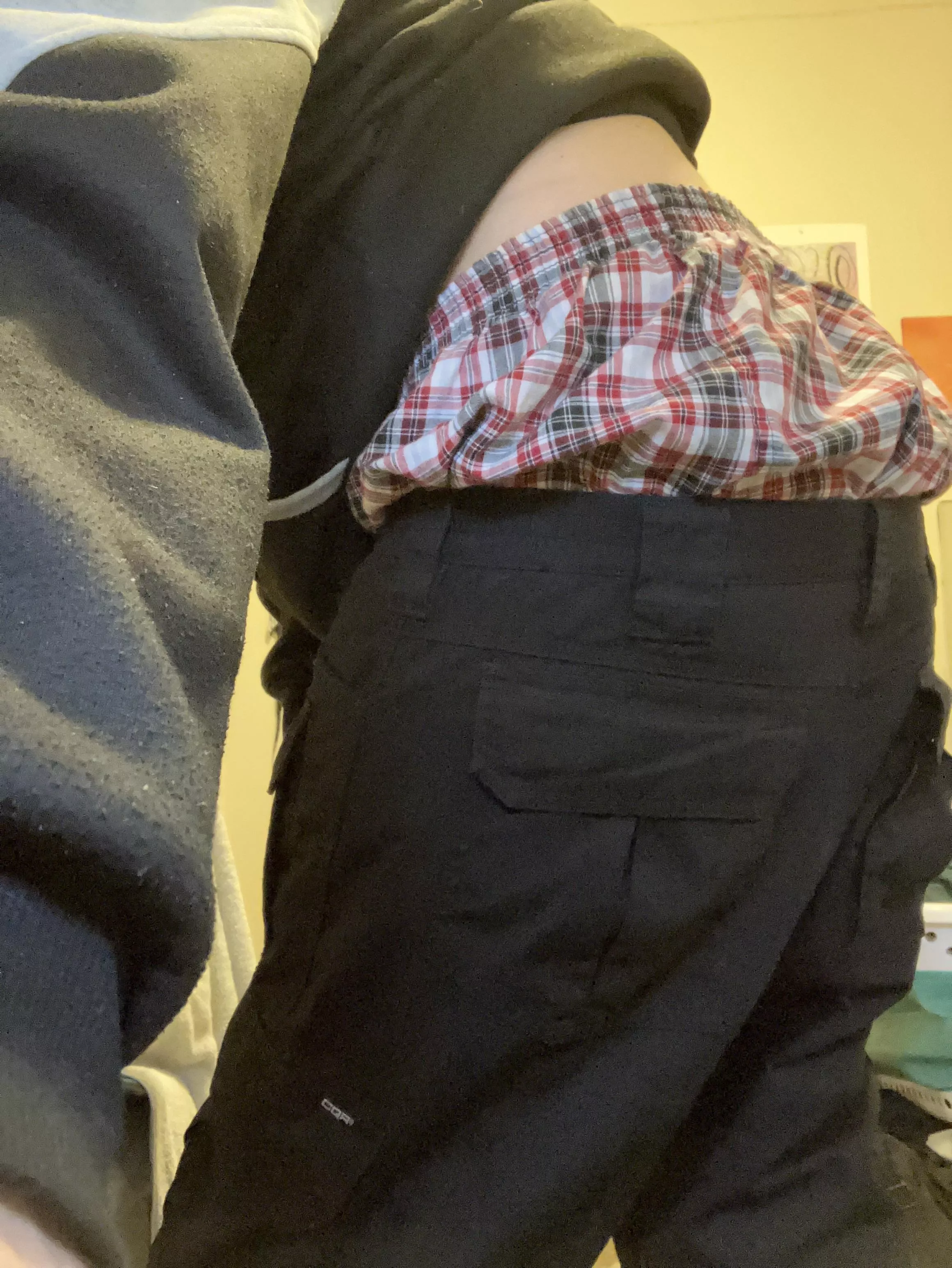 Been wearing these since yesterday lol I need to change