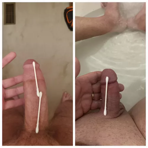 Bigger than u/makemelickandsuck by one q tip.