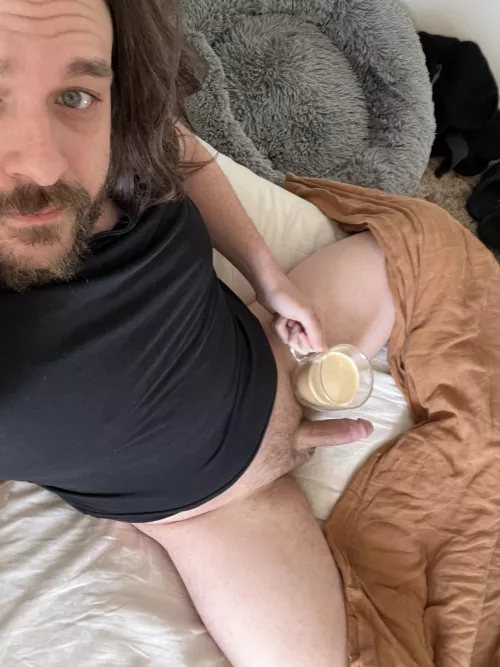 Coffee or cock. How are you starting your morning? [35]