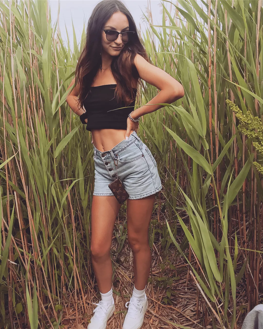 cornfield crop top