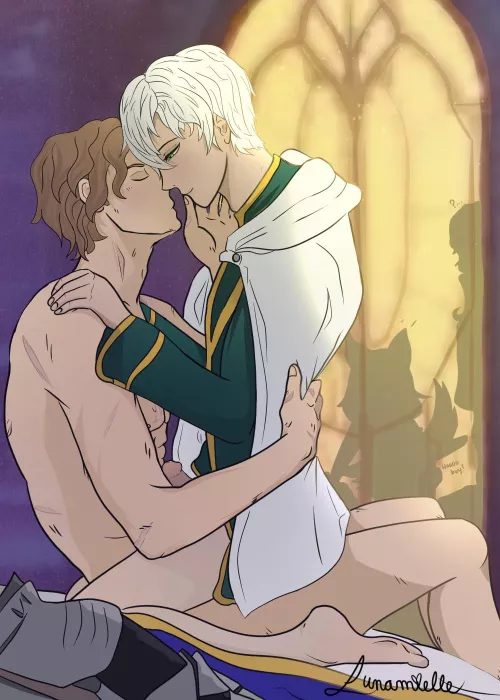 Crick x Temenos [Octopath Traveler 2] My little lamb~