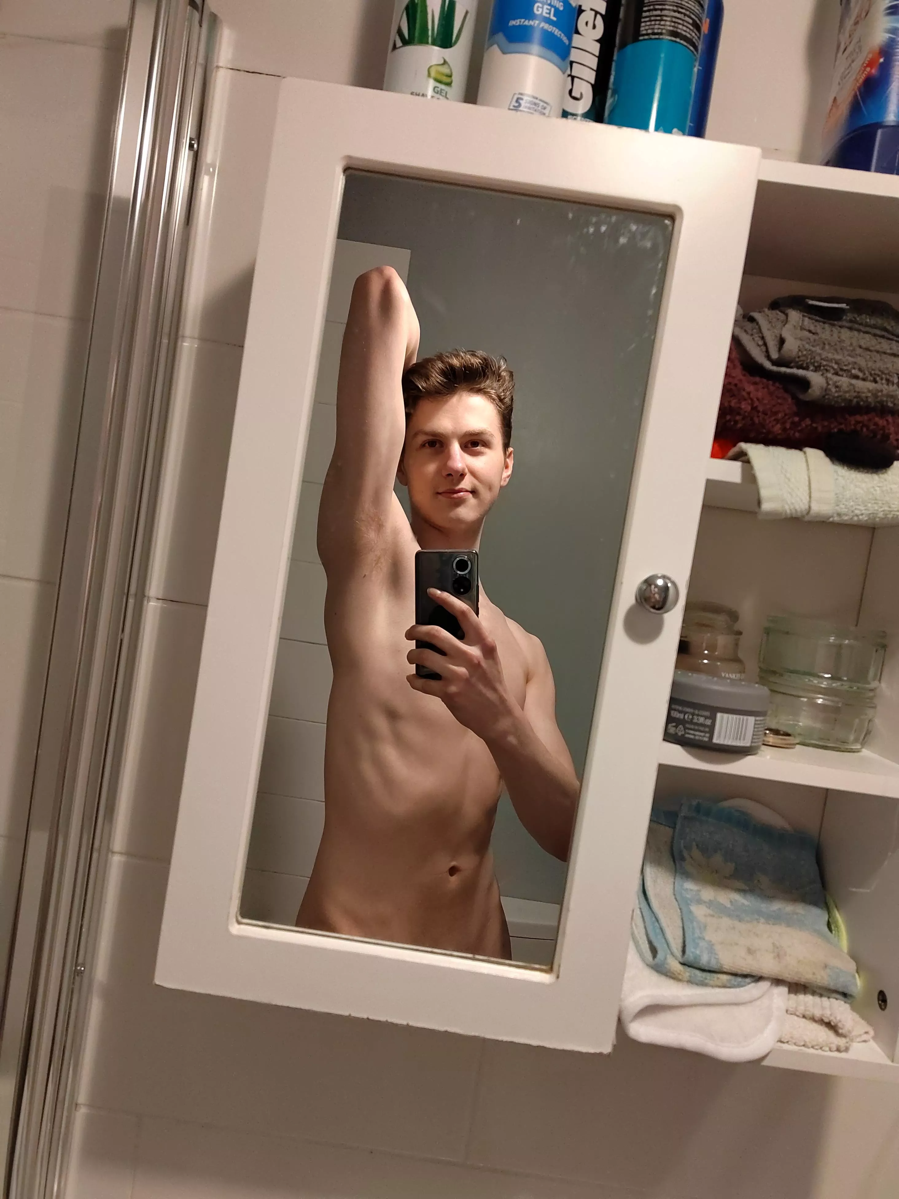 Dirty mirror, dirty pits