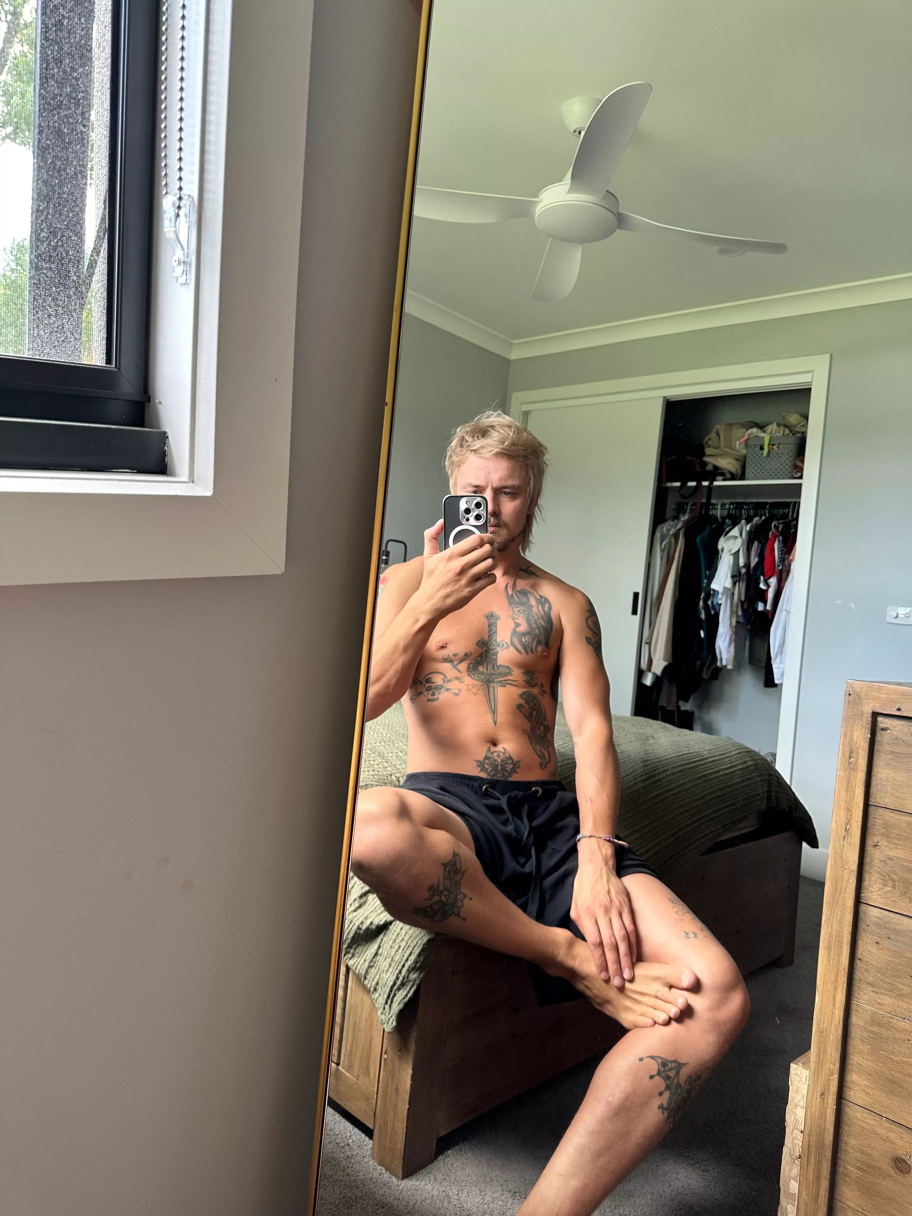 down to make me hard and let me scramble your little princess parts after? ;)