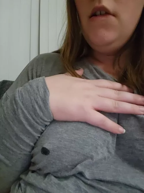 First time leaking through my shirt..