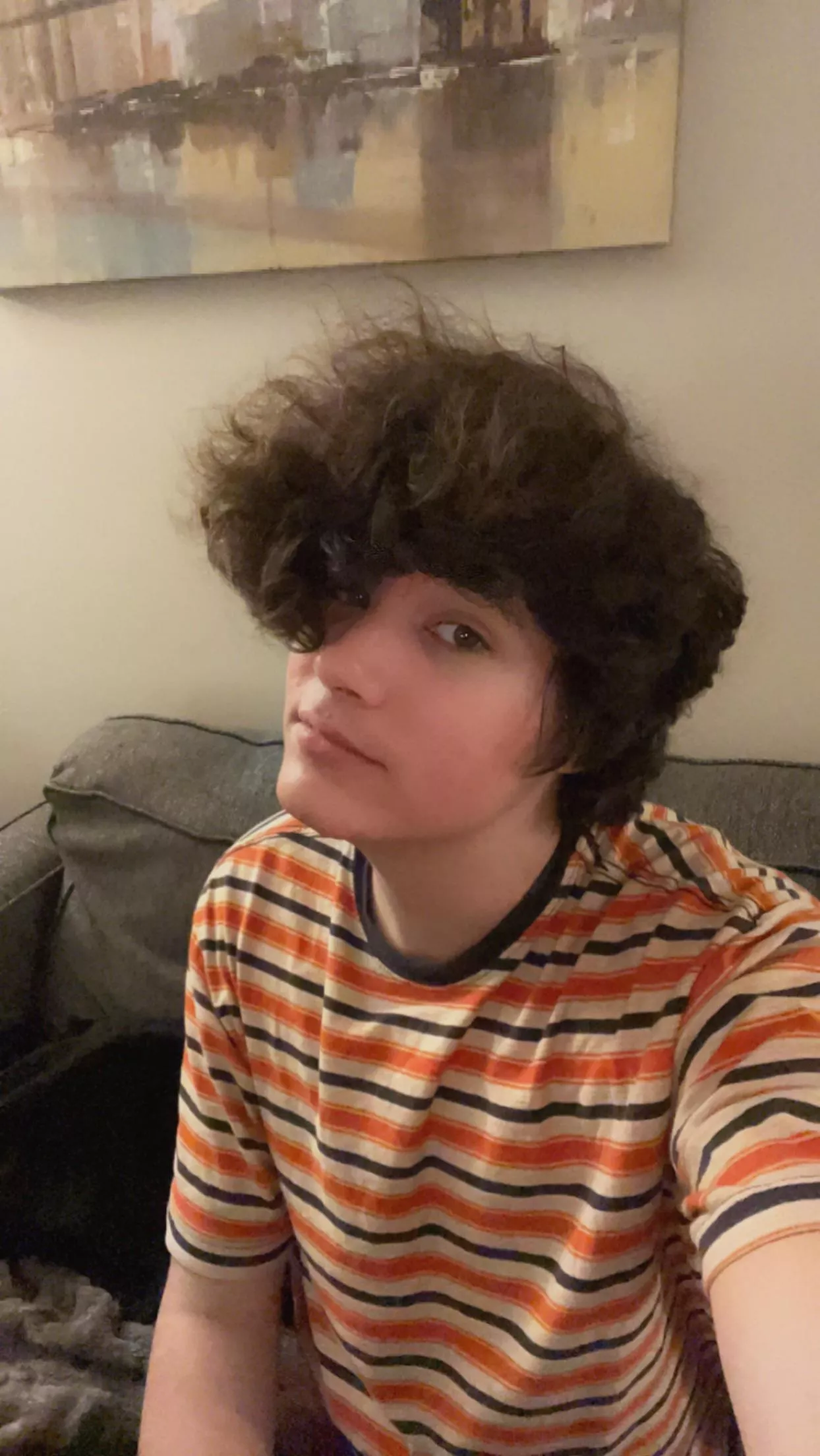 goodness my hair is fluffy!