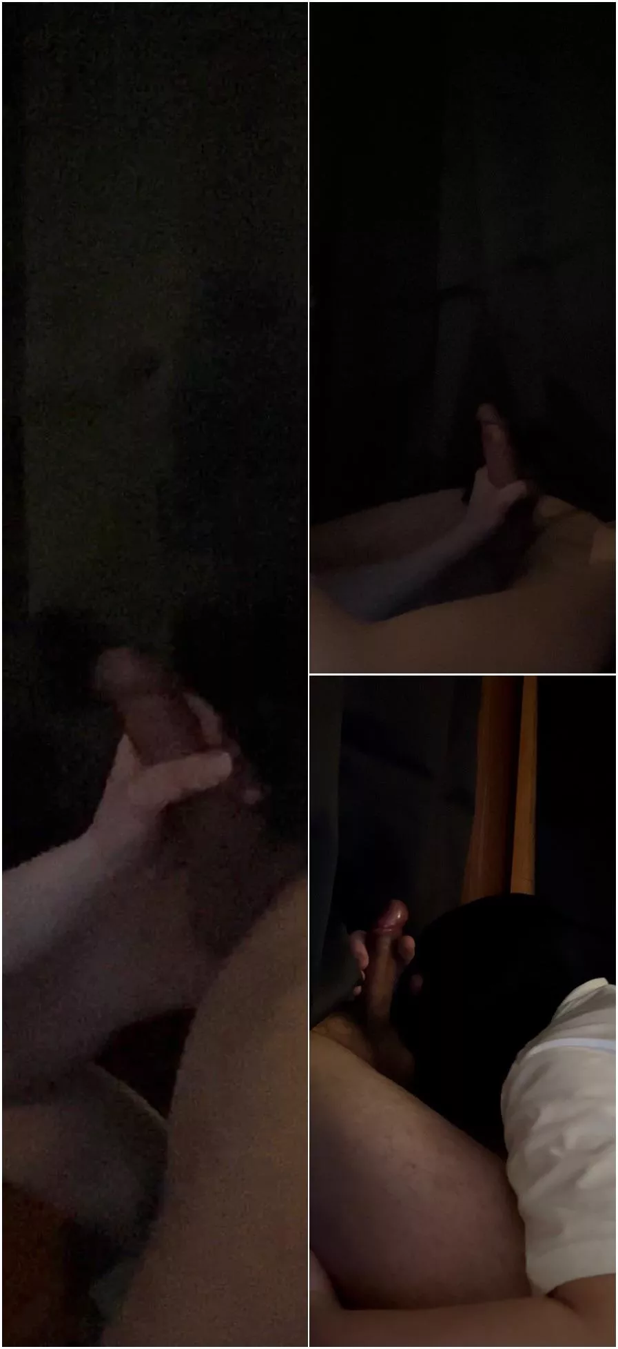 Had 4 hung married guys visiting my GH. One of them was first time with guy. Sadly my phone storage gave up on 4th guy.