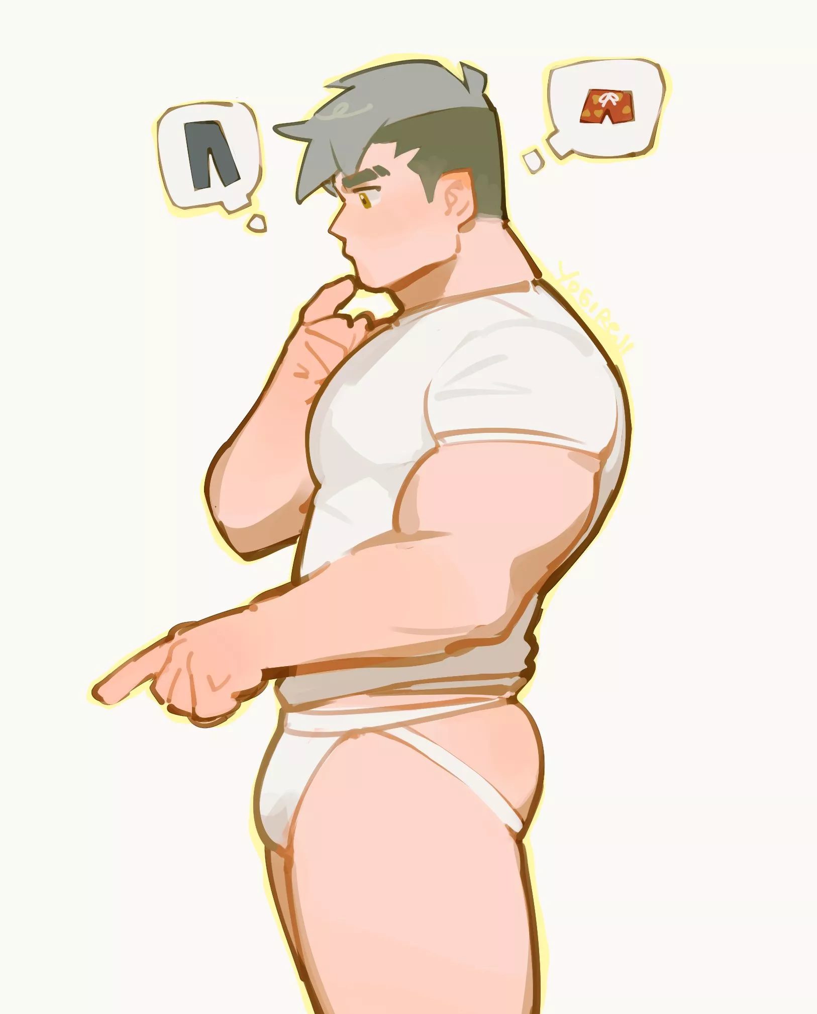 Handsome, hung, sexy, hunk...my dream body