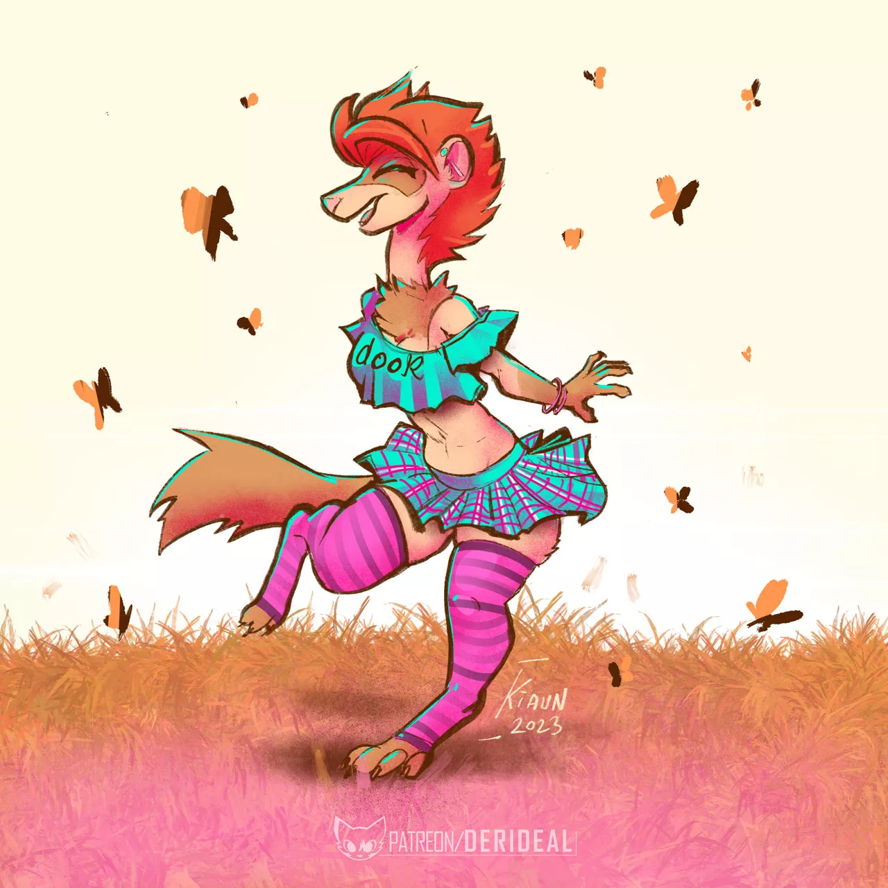 Happy dance (art by me)