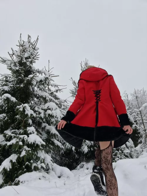 Have you ever wondered what's actually under that Red Riding Hood