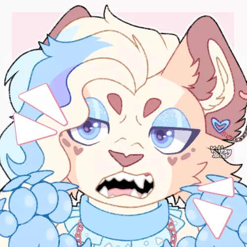 headshot for _alien_prince on insta! I love getting the chance to draw different facial expressions💞