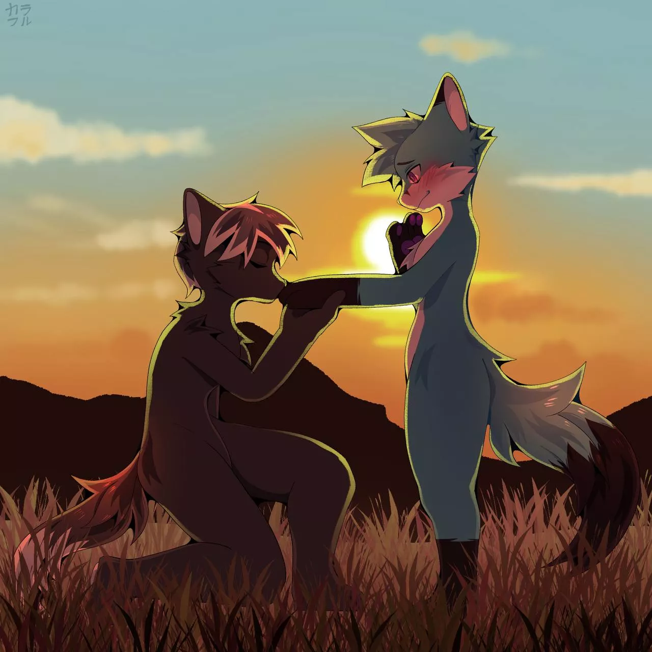 I did this commission for: blood_warrior44 on Telegram. ART BY ME ✨ DM if you are interesed.