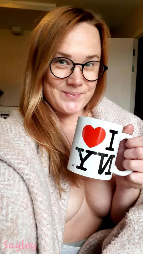 I'm glad I've got 1 warm mug