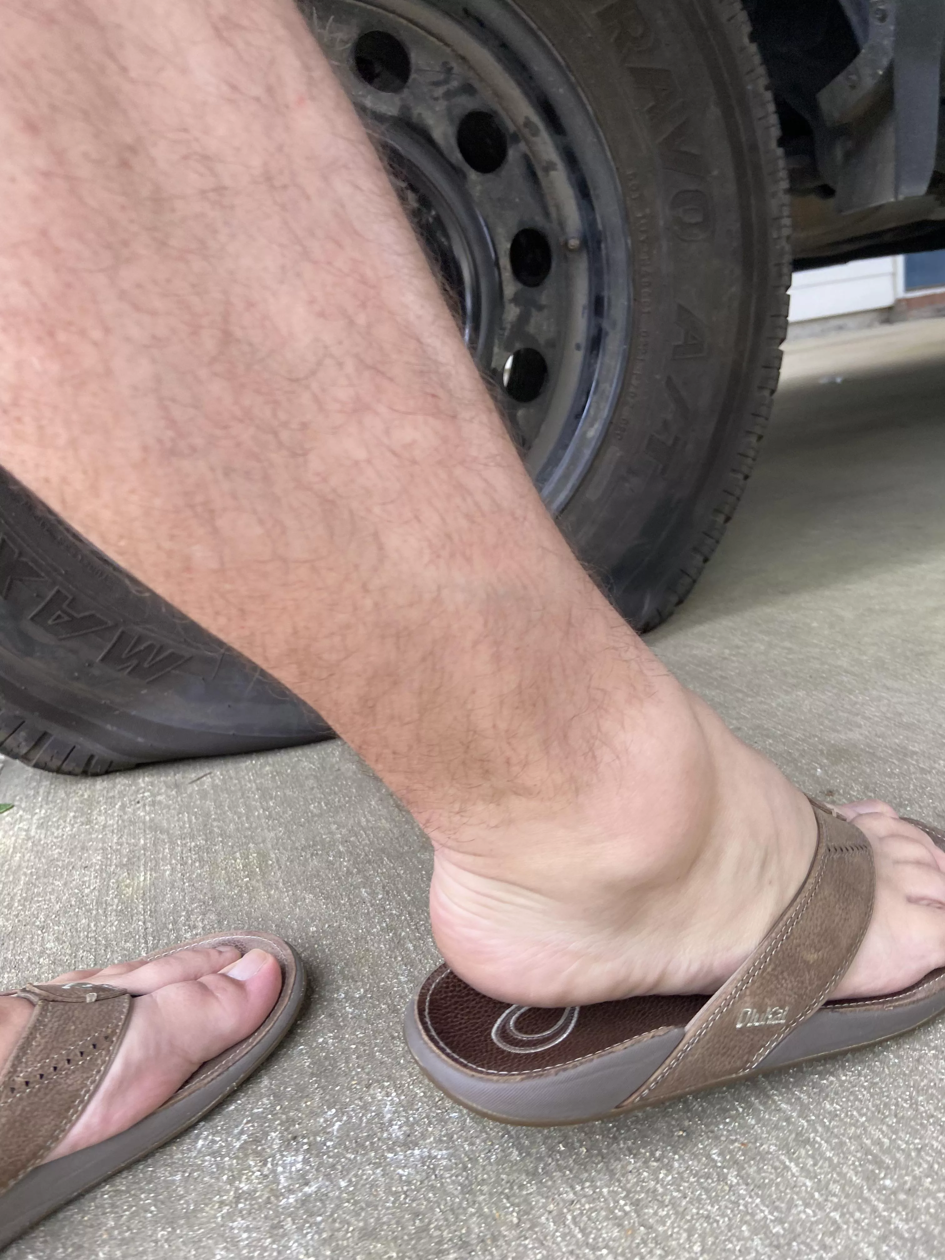 I’m probably not going to be needing these flip flops too much longer huh?