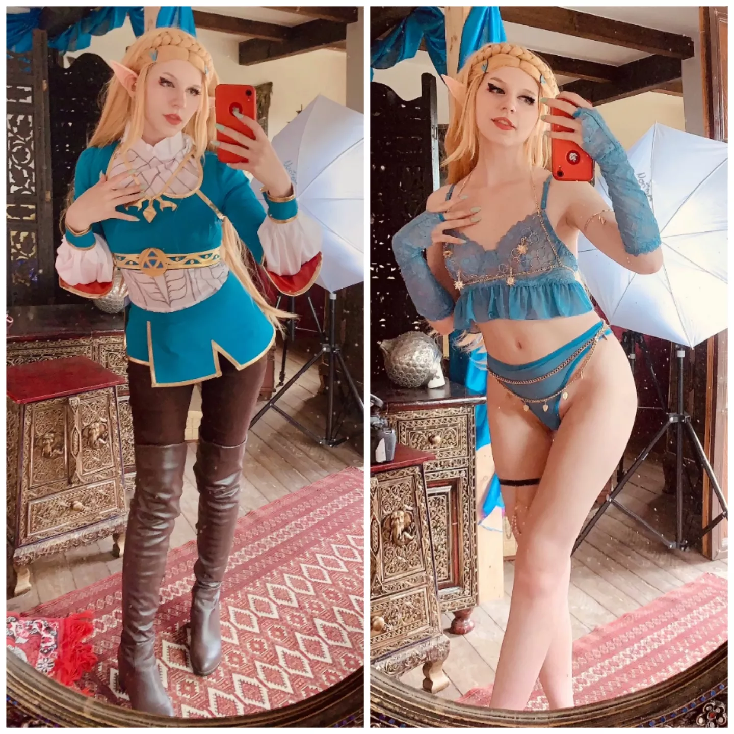 Is the new lewd function for your Sheika Slate working? Zelda from Breath of the wild by x_nori_ [Self]