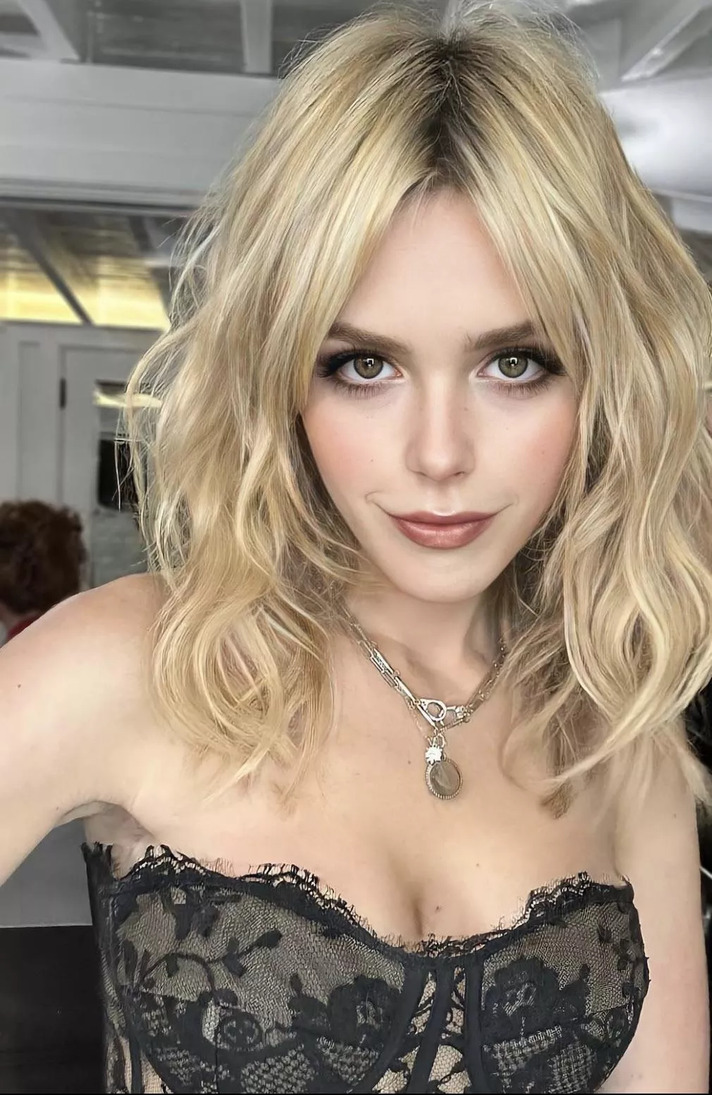 Kiernan Shipka has a look that says she’d definitely be into hanging out with bi buds.