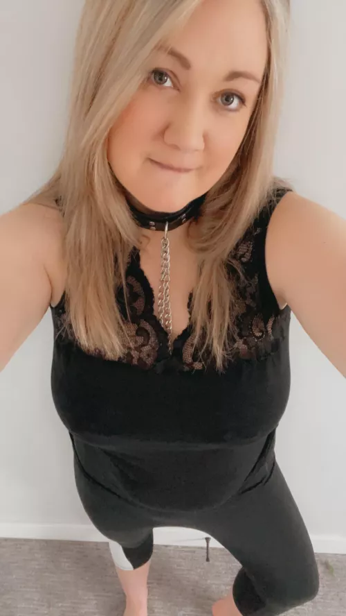 Nipple clamps on while I go to the store