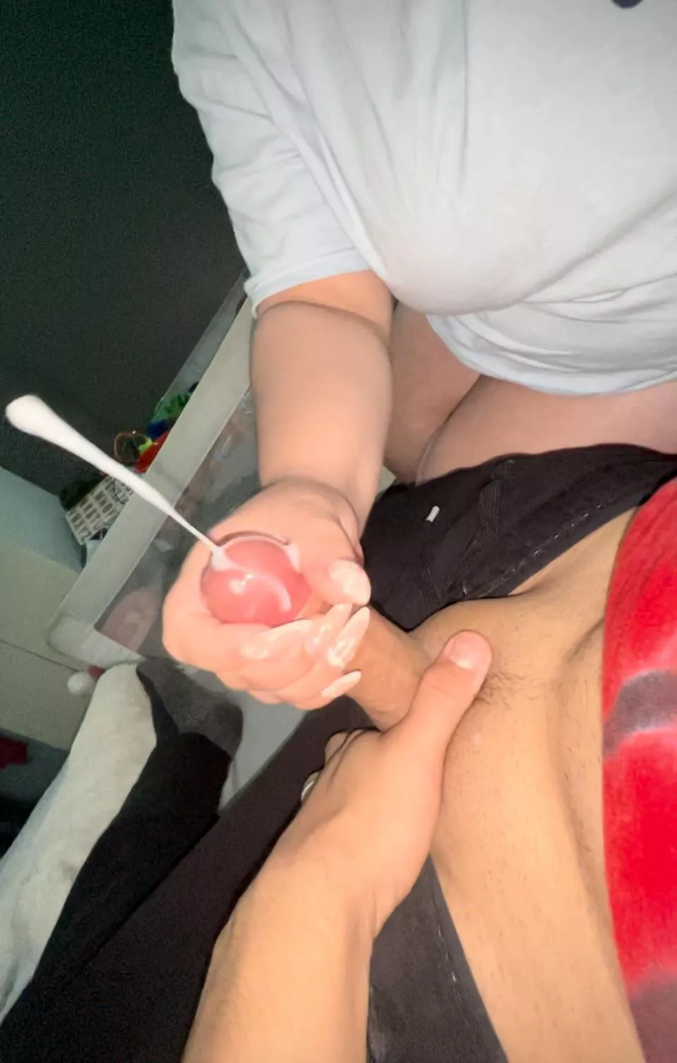 [OC] A handjob a day keeps the dr. Away!🤭❤️[f]
